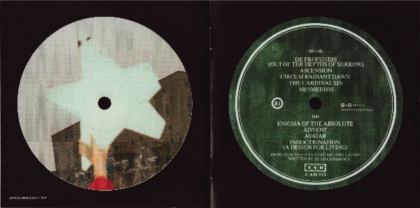 booklet covers showing original labels, Dead Can Dance - Spleen And Ideal